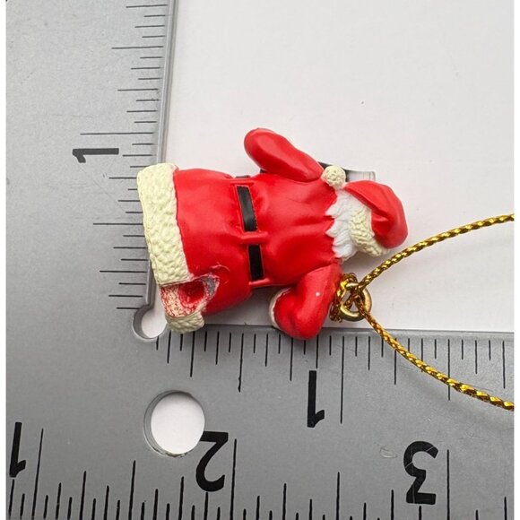 Vintage Coca-Cola Santa Claus Mini Christmas Tree Ornament Coke Bottle - Picture 3 of 7